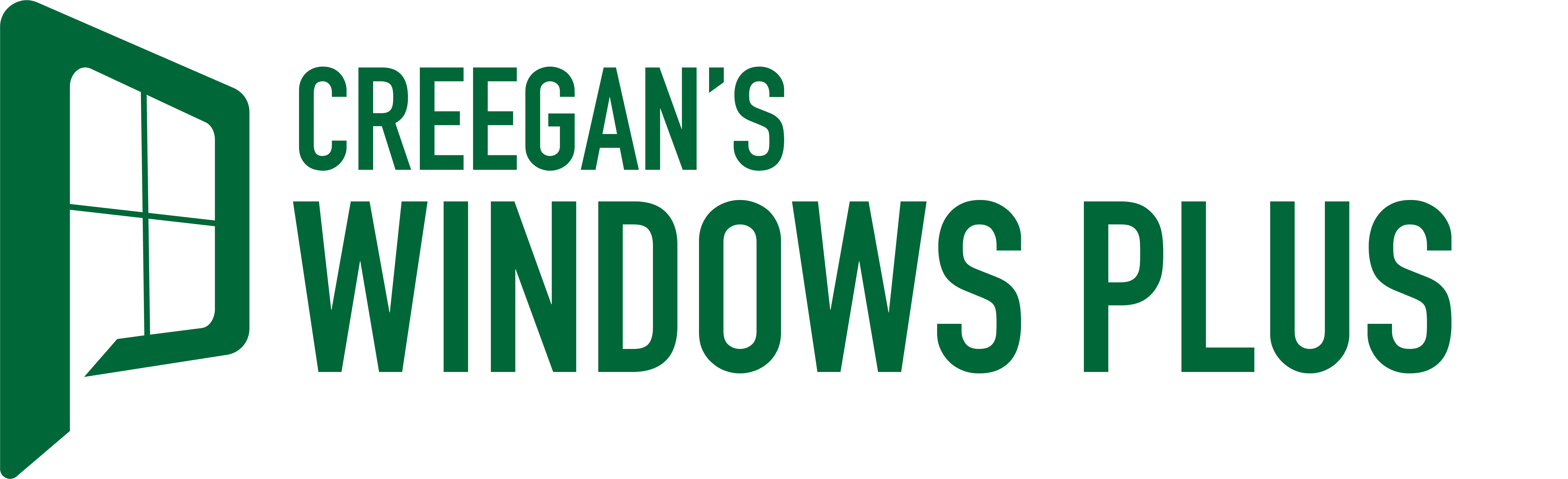 Cwp green logo creegan s windows plus